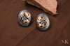 Midnight Bloom Studs