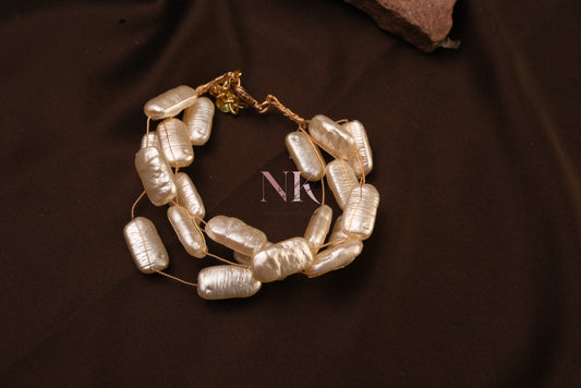 Golden Charm Baroque Bracelet