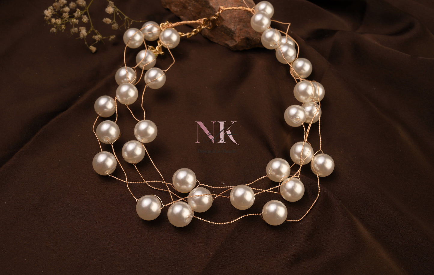 Pearl Luxe Layered Neckline