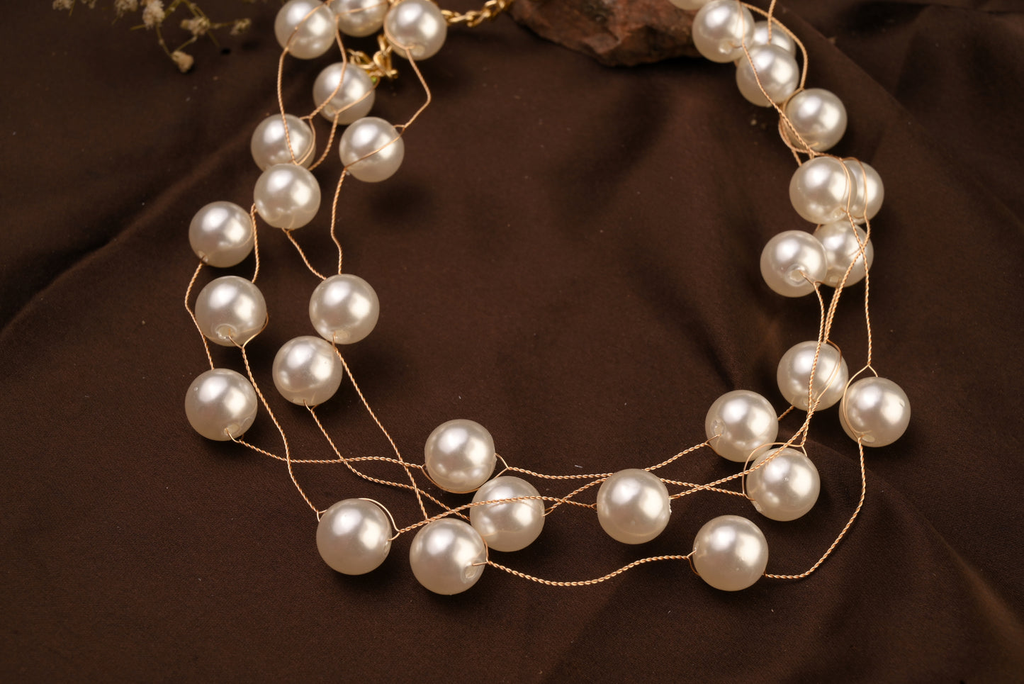 Pearl Luxe Layered Neckline