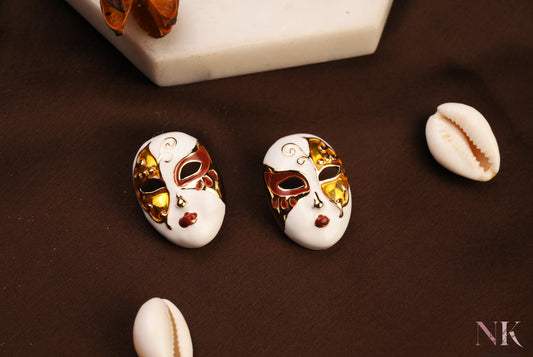 Venetian Glam Face Studs