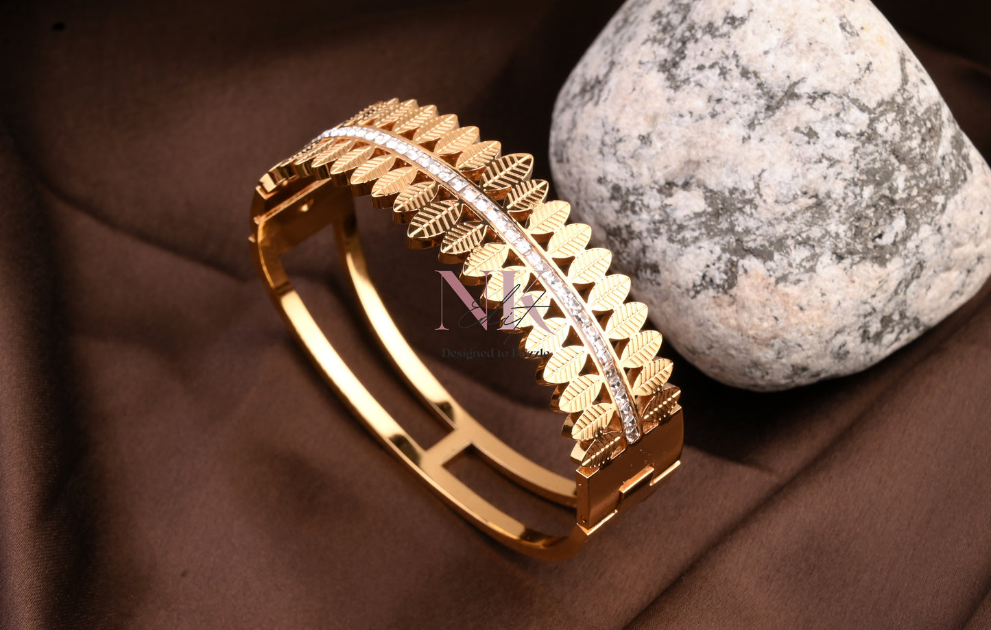 Golden Leaf Bracelet