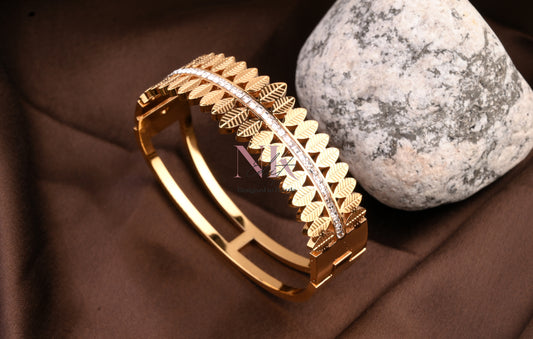 Golden Leaf Bracelet
