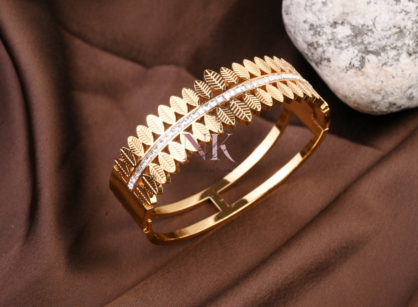 Golden Leaf Bracelet