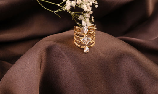 Royal Empress Multi-Band Ring