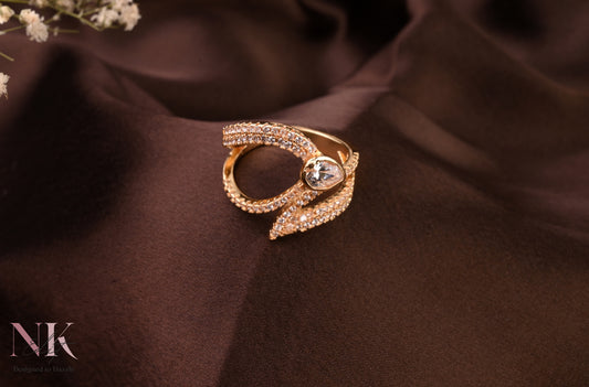 Teardrop Elegance Ring