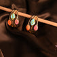 Enamel Bloom Statement Dangler