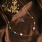 Aurora Glow Beaded Neckline