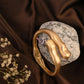 Golden Wave Cuff Bracelet