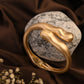 Golden Wave Cuff Bracelet