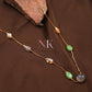 Ethereal Radiance Multi-Stone Neckline