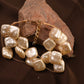 Luxe Baroque Pearl Bracelet