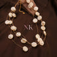 Rose Pearl Elegance Neckline