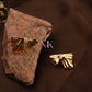 Golden Bow Elegance studs