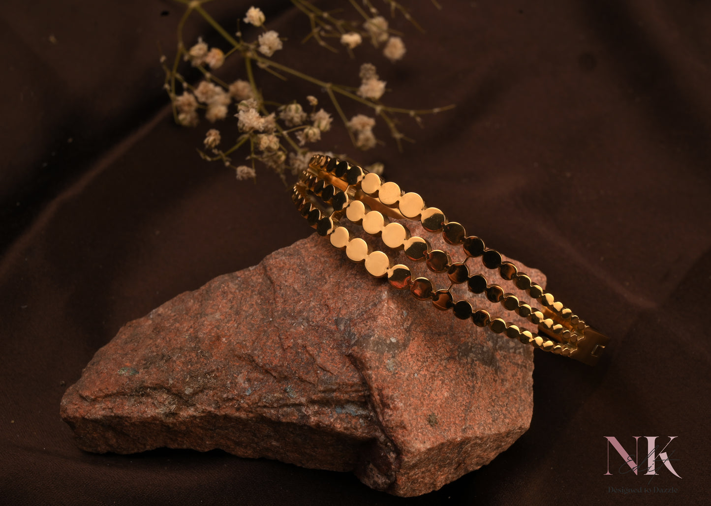 Golden Dazzle Bracelet