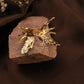 Golden Butterfly Charm Adjustable Ring