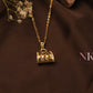 Regal Charm Gold Pendant Necklace