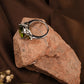 Premium CZ Emerald Heart Ring with 913L PVD Polish