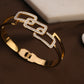 Elegant Crystal Link Bracelet