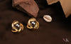 Vintage Gold Orb Studs