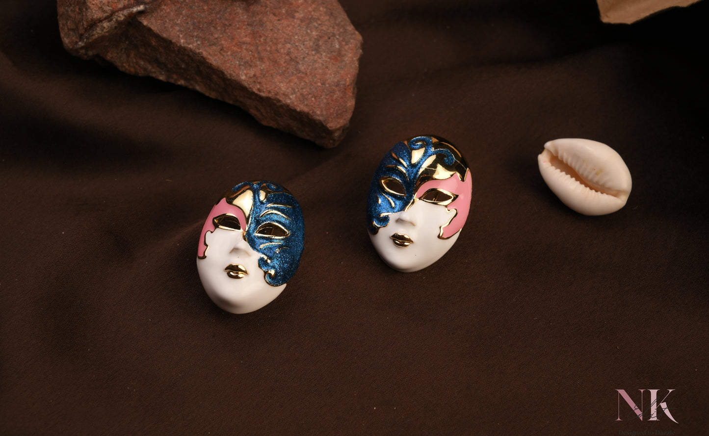 Venetian Glam Face Studs