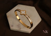 White Clover Charm Elegant Bracelet