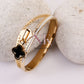 Black Clover Zip Style Bracelet