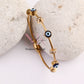 Golden Evil Eye Guardian Bracelet