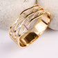Golden Twilight Swirl Bracelet