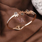 Rose Gold Blossom Emblem Bracelet