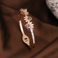 Rose Gold Blossom Emblem Bracelet
