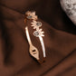 Rose Gold Blossom Emblem Bracelet