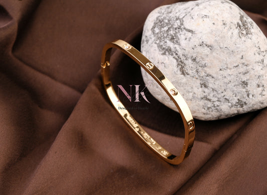 Cartier Inspired Sleek Square Bracelet