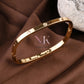Cartier Inspired Sleek Square Bracelet