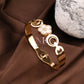 Golden Bloom Mother-of-Pearl Bracelet