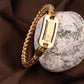 Majestic Woven Plate Bracelet
