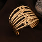 Wave Statement Cuff Bracelet