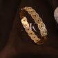 Golden Waves Elegance Bracelet