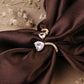 Eternal Heart solitaire look crystal Ring