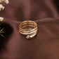 Emerald Serpent Wrap Ring