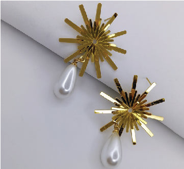 Radiant Starburst Pearl Drops