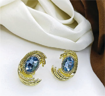 Ocean Crystal Luxe Studs