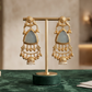 The Royal Mayura Triangle Jhumkas